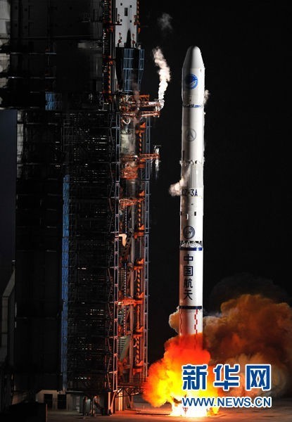 В Китае произведен успешный запуск 10-го по счету навигационного спутника серии 'Бэйдоу'1