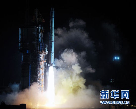 В Китае произведен успешный запуск 10-го по счету навигационного спутника серии 'Бэйдоу'3