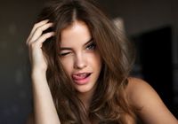 Сексуальная венгерская топ-модель Барбара Пэлвин