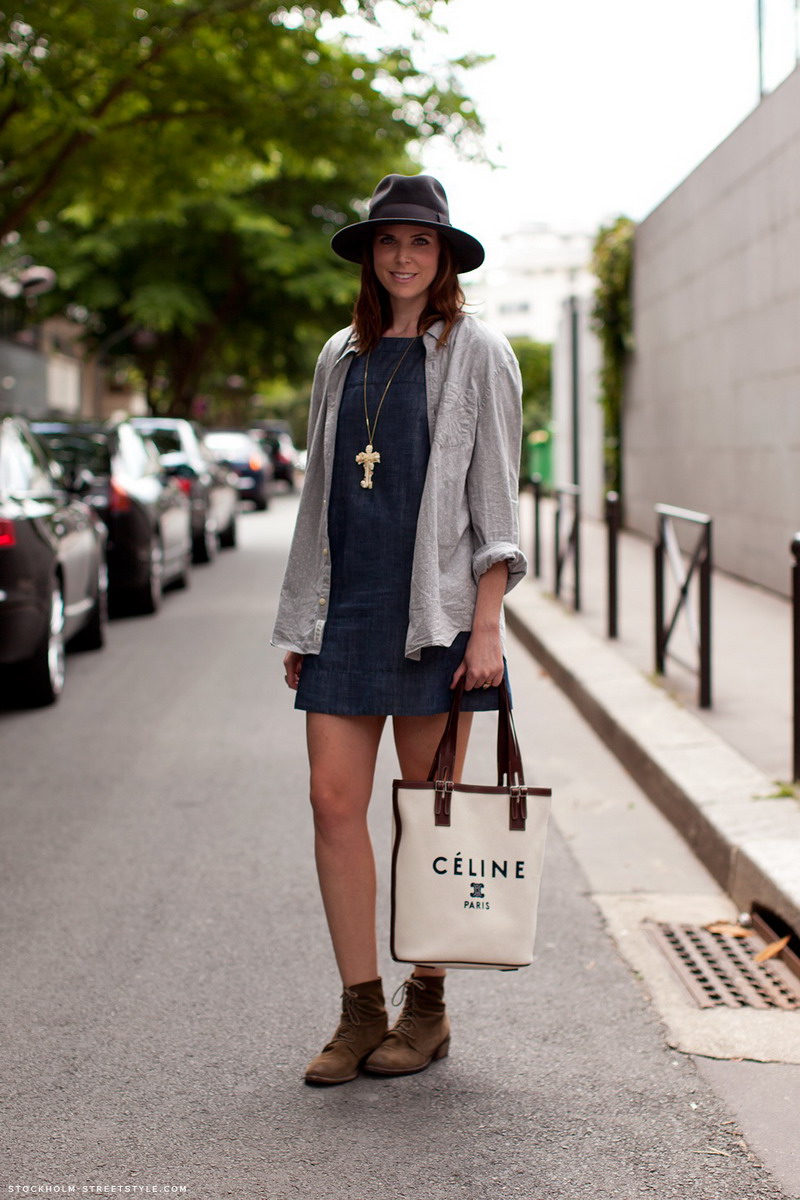 Уличная мода: широкополая шляпа