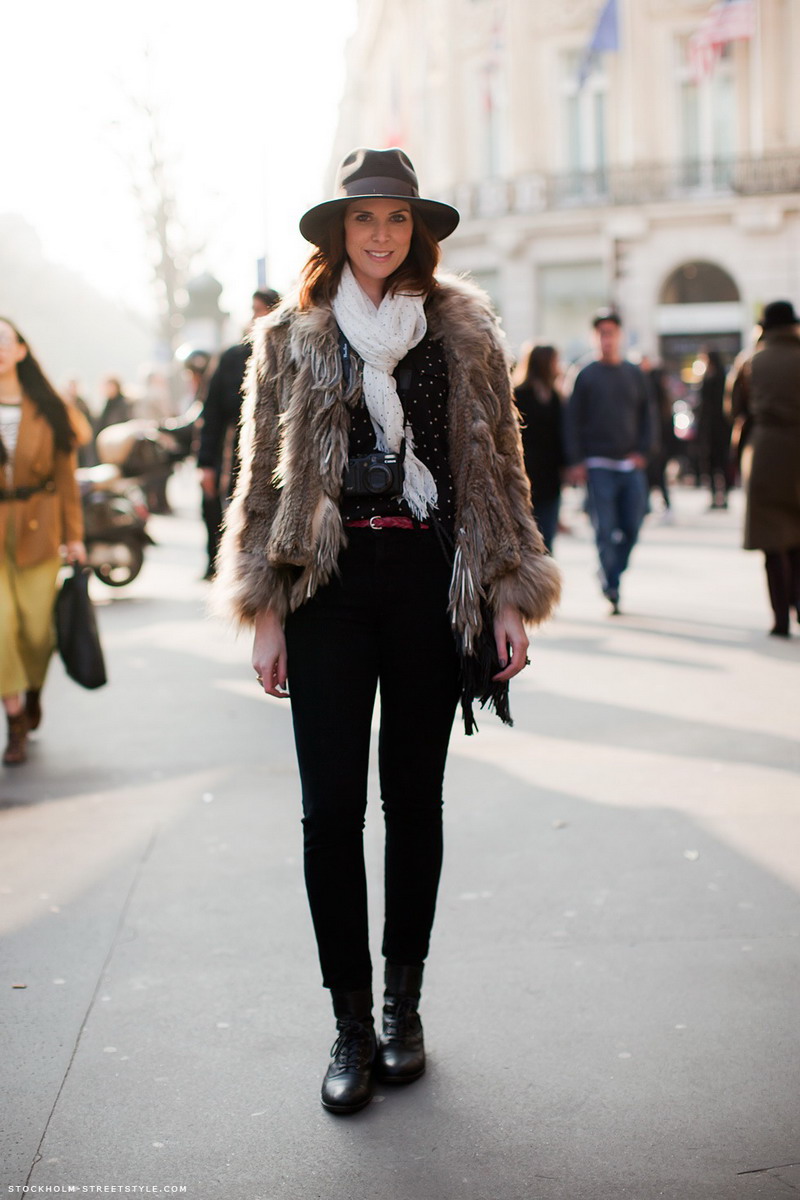 Уличная мода: широкополая шляпа