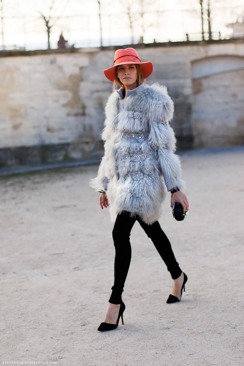 Уличная мода: широкополая шляпа