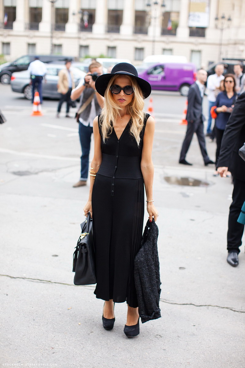 Уличная мода: широкополая шляпа