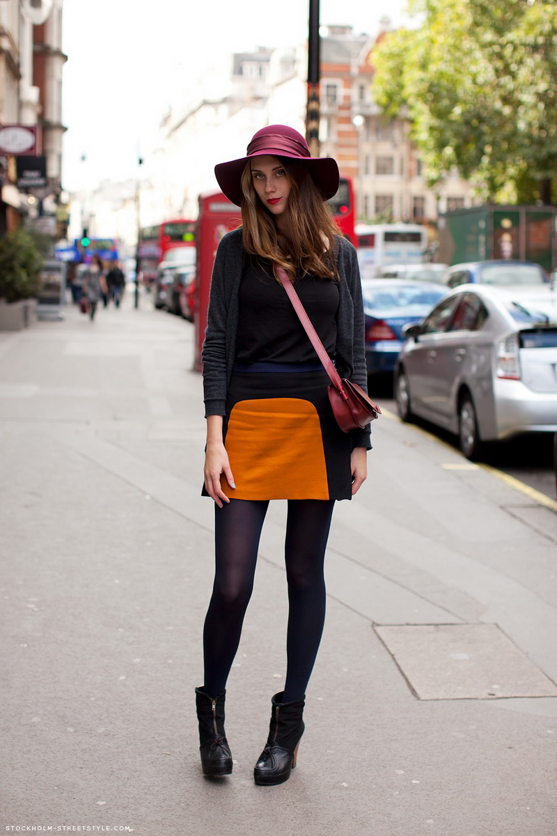 Уличная мода: широкополая шляпа