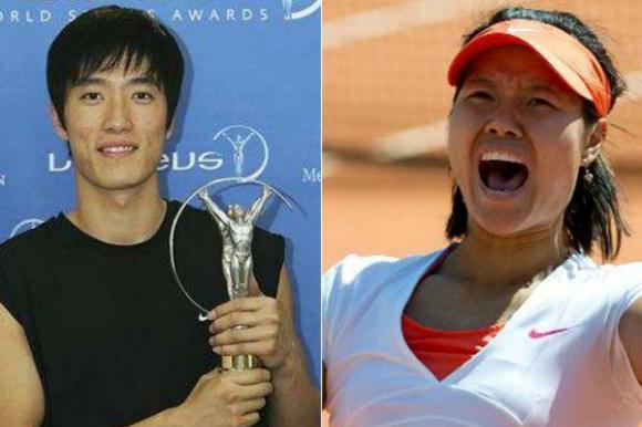 Китайский барьерист Лю Сян и теннисистка Ли На номинированы на премию Мировой академии спорта Лауреус-2012