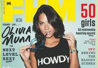 Сексуальная Оливия Манн попала на обложку «FHM»