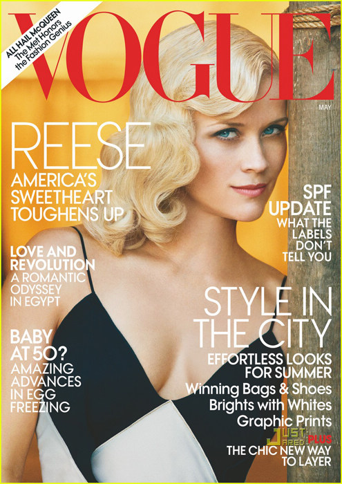 Набор самых популярных обложек от «VOGUE» 2011 года 