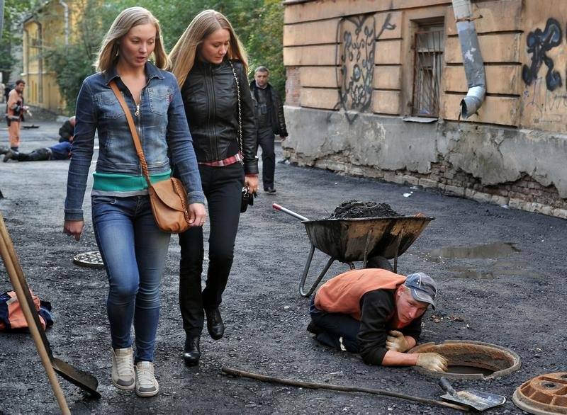 Интересные феномены на улицах России