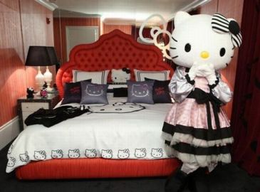 Симпатичный отель на тему ?Hello Kitty? в США