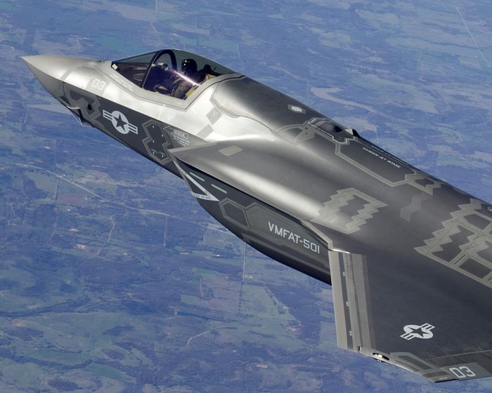 Компания «Lockheed Martin» опубликовала ряд снимков истребителей «F-35B»