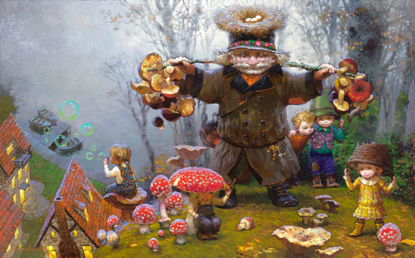 Сказочные детские иллюстрации Виктора Низовцева