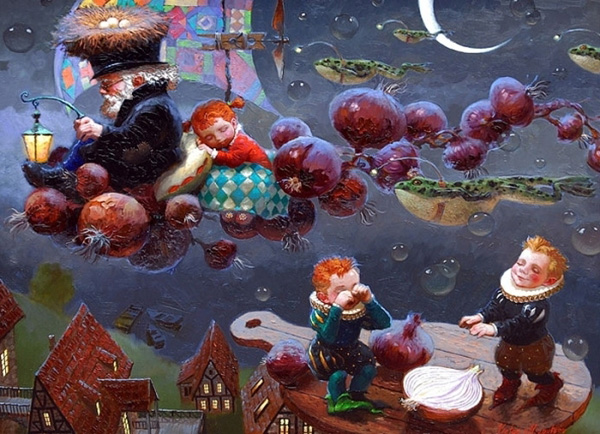 Сказочные детские иллюстрации Виктора Низовцева