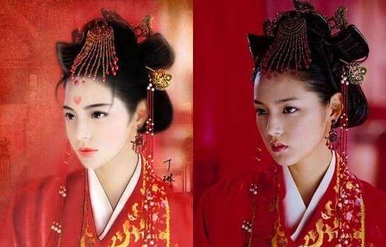 Красавицы на картинах и в реальности18