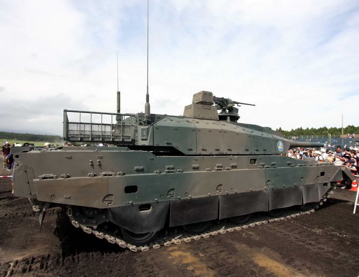 В службу вступил японский танк «Тип-10»