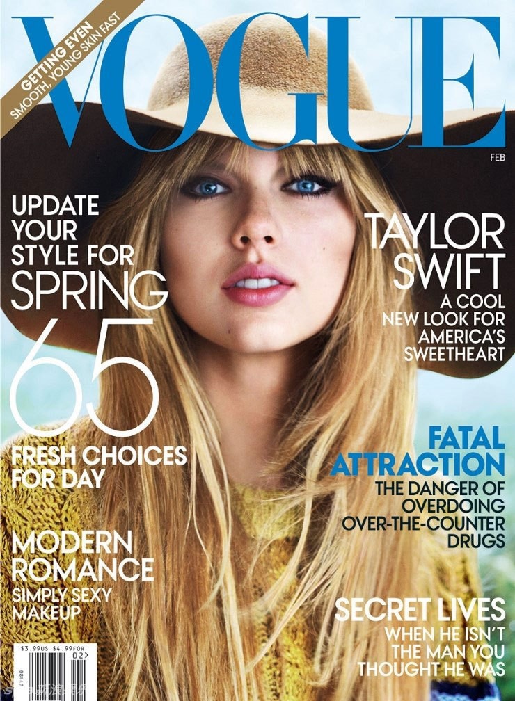 Тейлор Свифт в журнале «Vogue»6