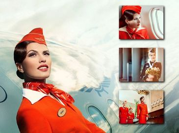Календарь на 2012 год с красивыми российскими стюардессами