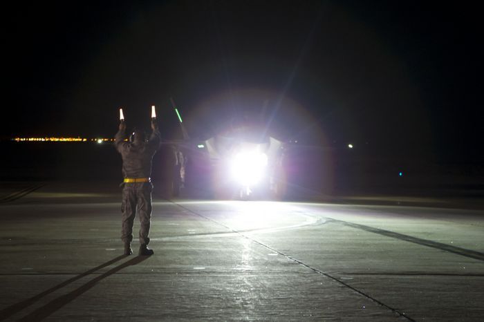 ППервый ночной полет истребителей «F-35A» прошел успешно
