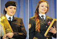 Конкурс красоты в военных лагерях Украины