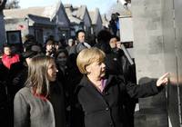 Канцлер Германии Ангела Меркель посетила пекинский переулок Наньлогусян