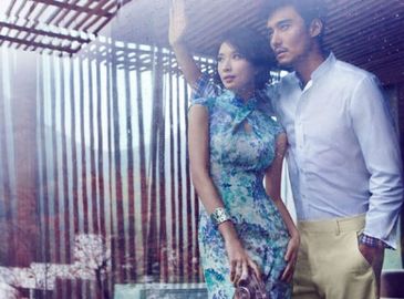 Известные модели Ху Бин и Линь Чжилин в новых рекламных снимках