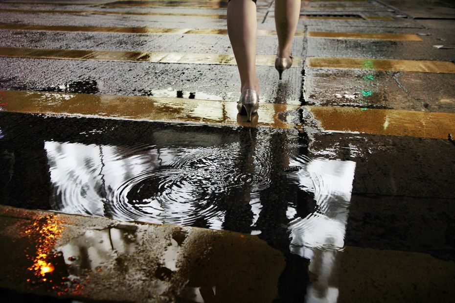 ОАР Сянган во время дождя в объективе французского фотографа