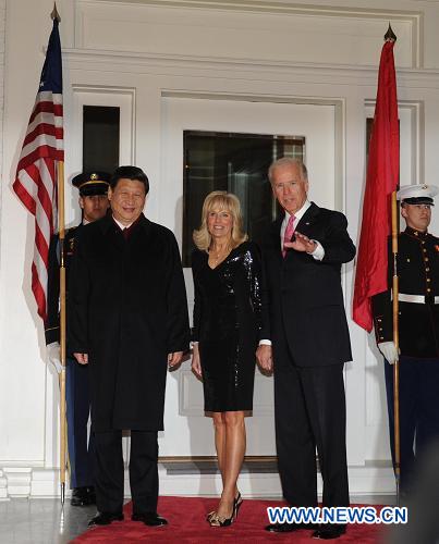 Си Цзиньпин присутствовал на приеме, устроенном вице-президентом и госсекретарем США 