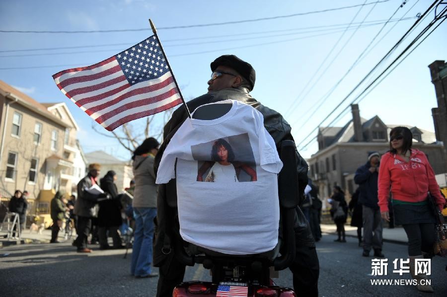 Похороны Уитни Хьюстон прошли в Нью-Джерси2