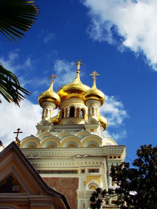 Красивая православная церковь