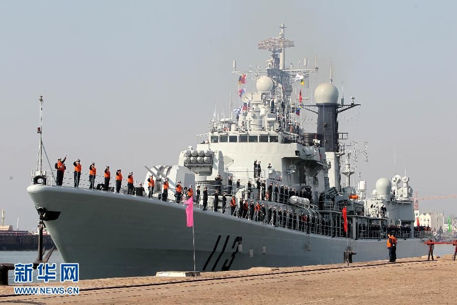 Флот Северного моря КНР впервые выполнил задачу по сопровождению судов 1