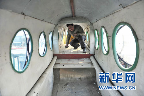 По слова Ли Цзиньчуня, изготовление этого «самолета» является результатом его детской мечты - стать летчиком. 