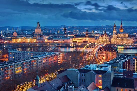 Дрезден Германии. Фотограф – Mаттиас Хакер