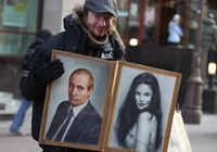 (Выборы 2012) Московский художник продает портрет Путина