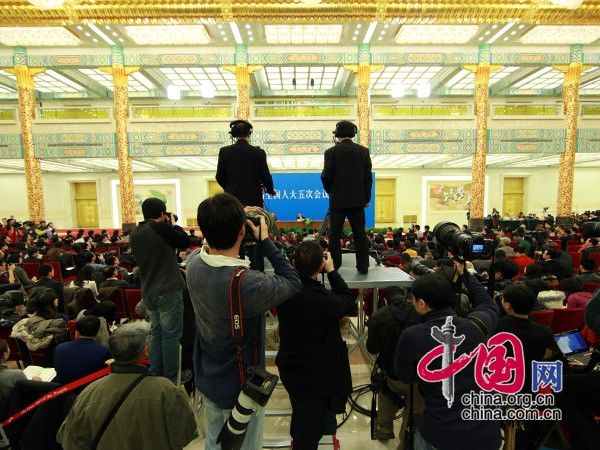 Состоялась в Пекине пресс-конференция 5-й сессии ВСНП 11-го созыва