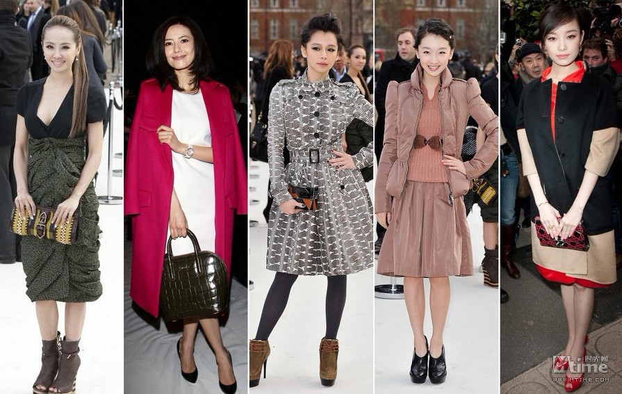 Китайские звезды-женщины на Неделях моды, кто красивее?