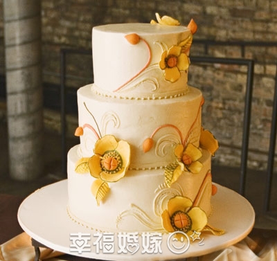 Весенние свадебные торты 