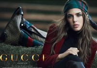 Шарлотта Казираги в рекламе для «Gucci»