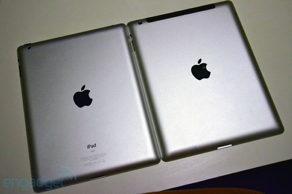 Контрастности в снимках iPad3 и iPad2