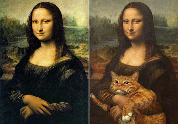 Кошки попали в самые известные картины мира
