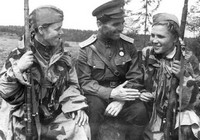 Красивые солдатки Красной армии СССР во время Второй мировой войны