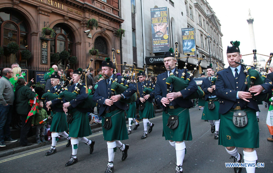 18 марта в Лондоне торжественно состоялся традиционный парад по случаю дня Святого Патрика, который имеет историю больше 1500 лет. 