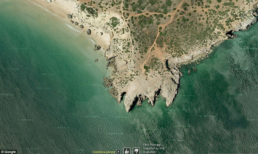 Красивые фотографии Земли, сделанные картами Google