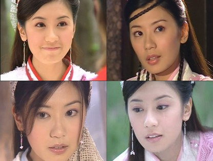Китайские красавицы в древней одежде