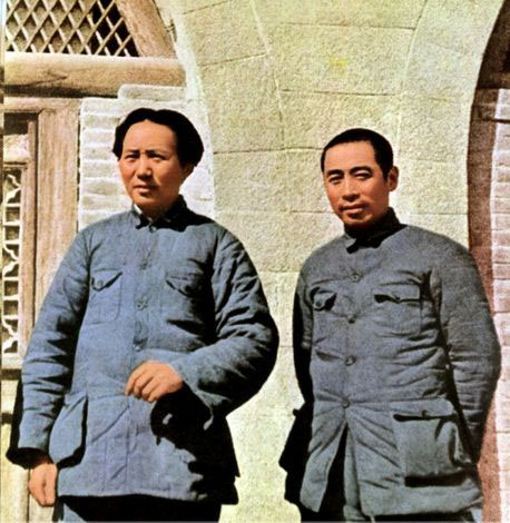 Редкие фотографии Мао Цзэдуна и Чжоу Эньлая1