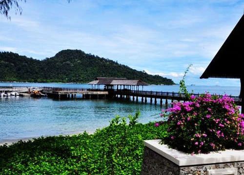 Очаровательный остров Пангкор в Малайзии 