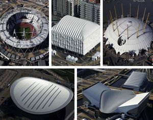 Высококачественные фото: Олимпийские стадионы Лондона с высоты птичьего полета