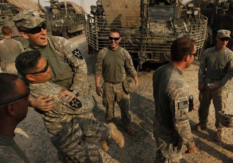 Потрясающие мгновения Иракской войны