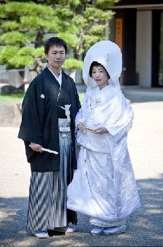 Традиционная свадьба в Осаке Японии