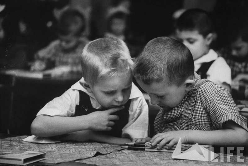 Детский сад СССР в 60-е годы прошлого века в объективе американского журналиста