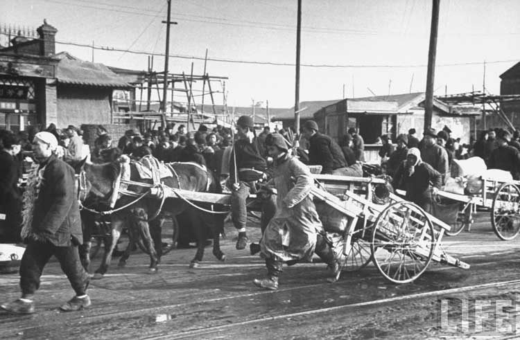 Фотографии Пекина в 1946 году, опубликованные американским журналом