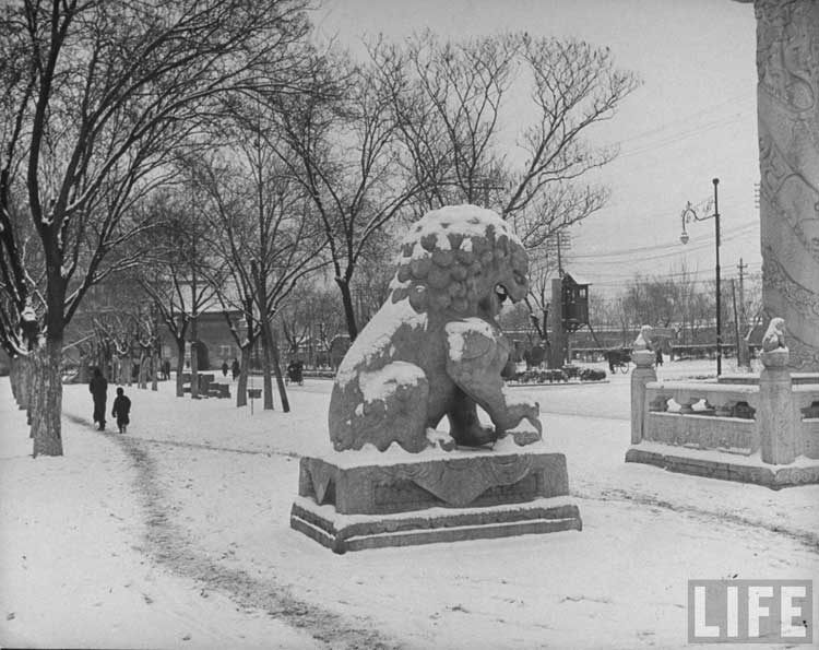 Фотографии Пекина в 1946 году, опубликованные американским журналом